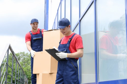 Bayswater removals team preparing belongings for a safe home move
