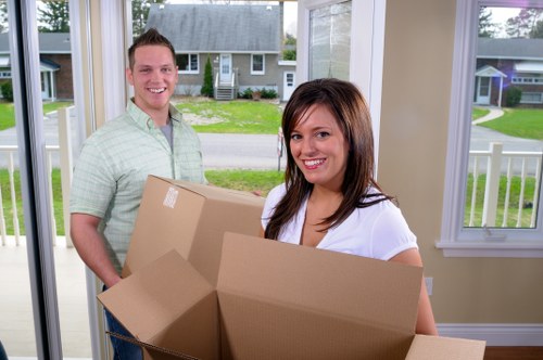 Professional packing services in Bayswater with carefully packed moving boxes