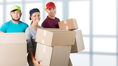 Customer completing a secure Bayswater Removals payment during booking