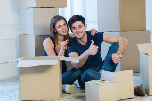 Local removals crew managing an office relocation in Bayswater