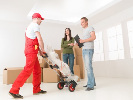 Local man with a van helping with a flat move in Bayswater
