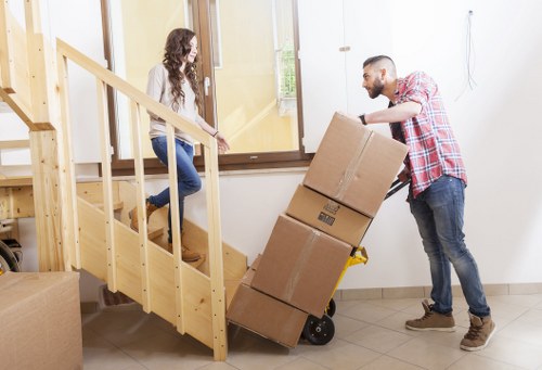 Professional furniture pick-up service for residential cleanup