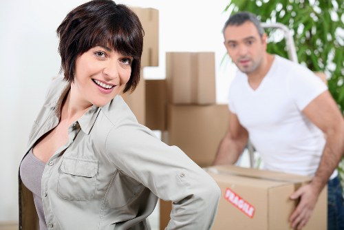 Careful packing and loading for a Bayswater flat move