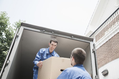 Moving team handling household furniture removals in Bayswater
